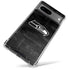 NFL Seattle Seahawks Black & White Google Pixel 7a Clear Case